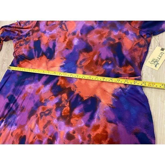 Terra & Sky plus size knee length dress size 2X - Picture 10 of 12